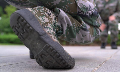 Military men's canvas shoes