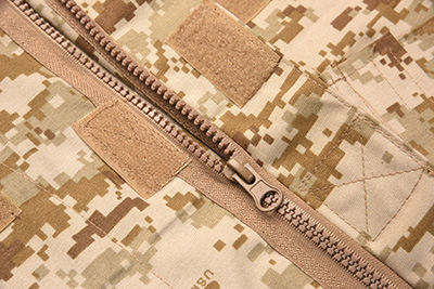 Digital desert camouflage military uniform