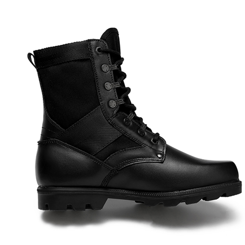 أحذية تكتيكية للجيش باللون الأسود
