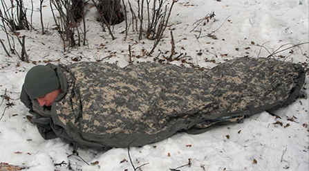 حقيبة نوم عسكرية للطقس البارد الشديد