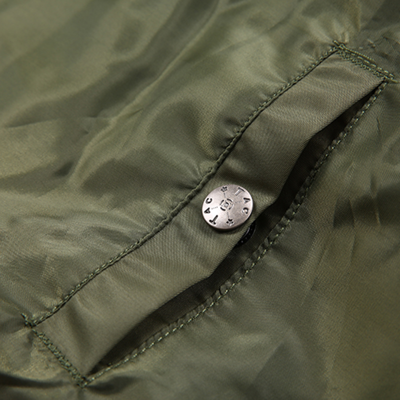 Army green military jacket