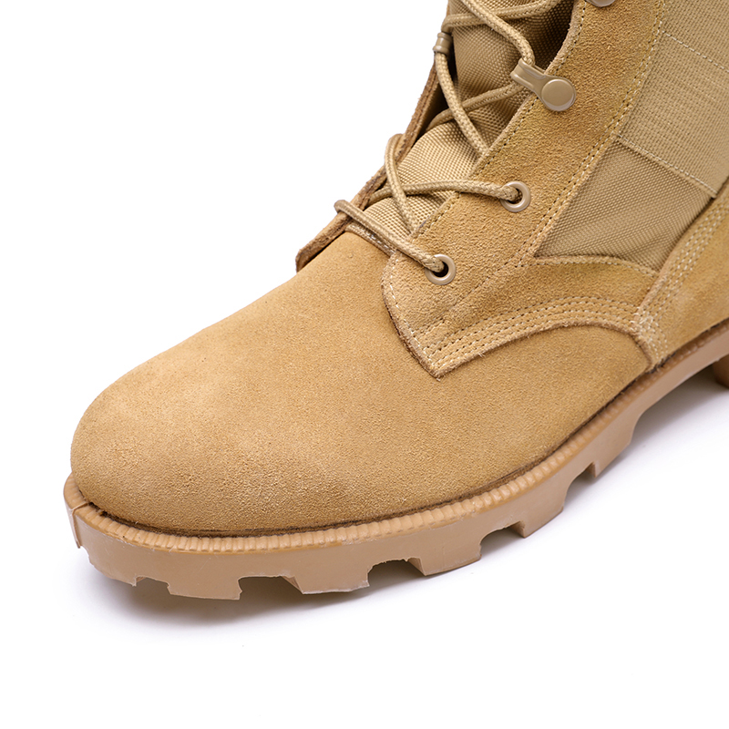 Military desert boots