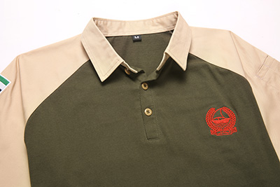 Military officer short sleeves polo