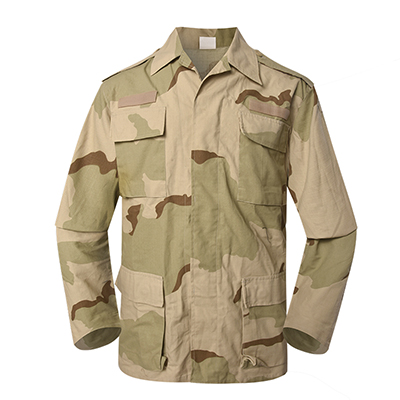 Three Colors Desert Camouflage Military Uniform