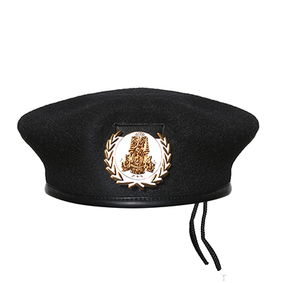 Black Military beret manufacturer