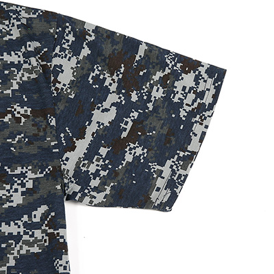 togo navy digital camouflage T shirt