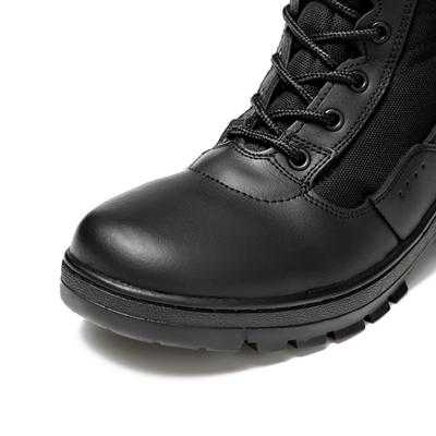 أسود جلد طبيعي العسكرية القتال الغابة الأحذية المشي لمسافات طويلة