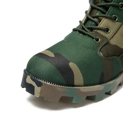 تمويه الجيش الأخضر 600D Ployester القتالية العسكرية الغابة أحذية المشي لمسافات طويلة