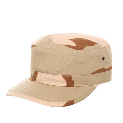قبعة عسكرية تكتيكية مموهة صحراوية ثلاثية الألوان
