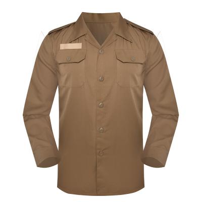 Military officer long sleeve shirt